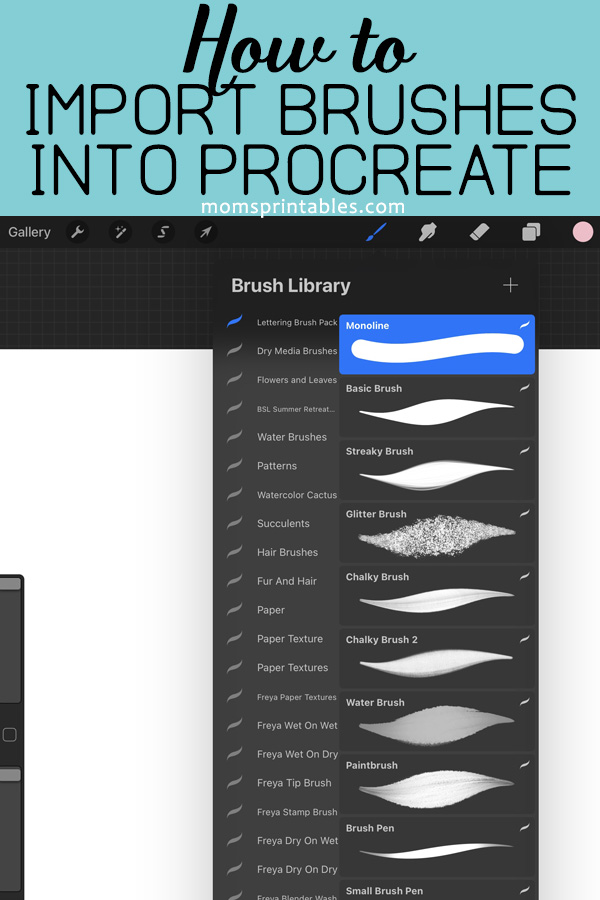 How to Import Brushes into Procreate | Importing Brushes to Procreate | How to Install Procreate Brushes | How to Import Brushes to Procreate