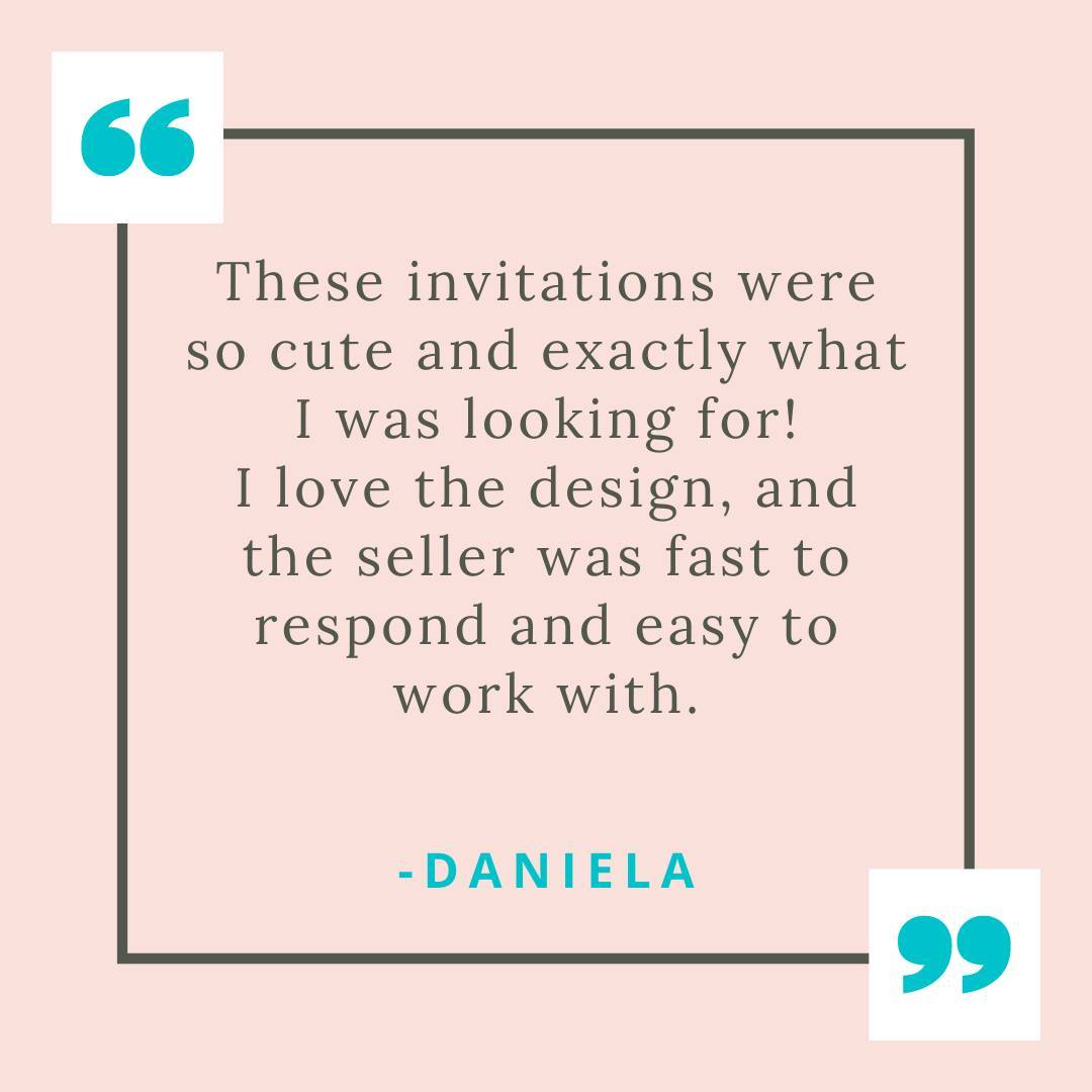 Thanks for the review, Daniela!⁠
⁠
#happycustomer #happyclient #happyclients #welcomesign #printableinvitation #diysign #diyinvite #printathome #diyinvitations #diyinvites #racheldesignsshop
