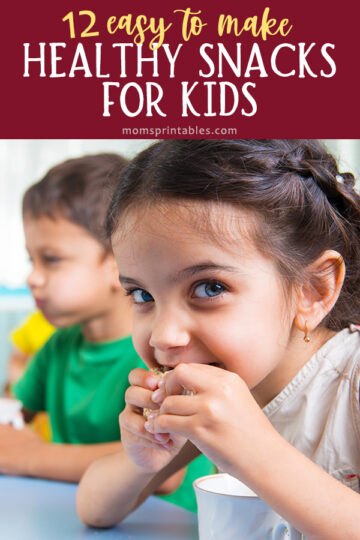 healthy snacks for kids that are easy to make