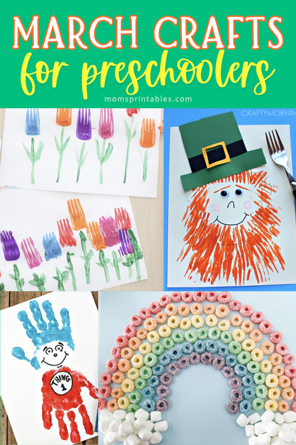March crafts for preschoolers | March crafts for kids | March preschool crafts | March arts and crafts | crafts for March