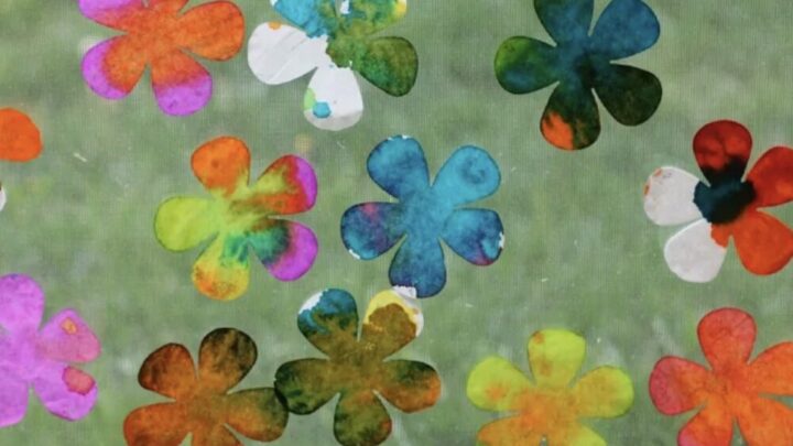 Image for Beautiful Flowers with Coffee Filter Art