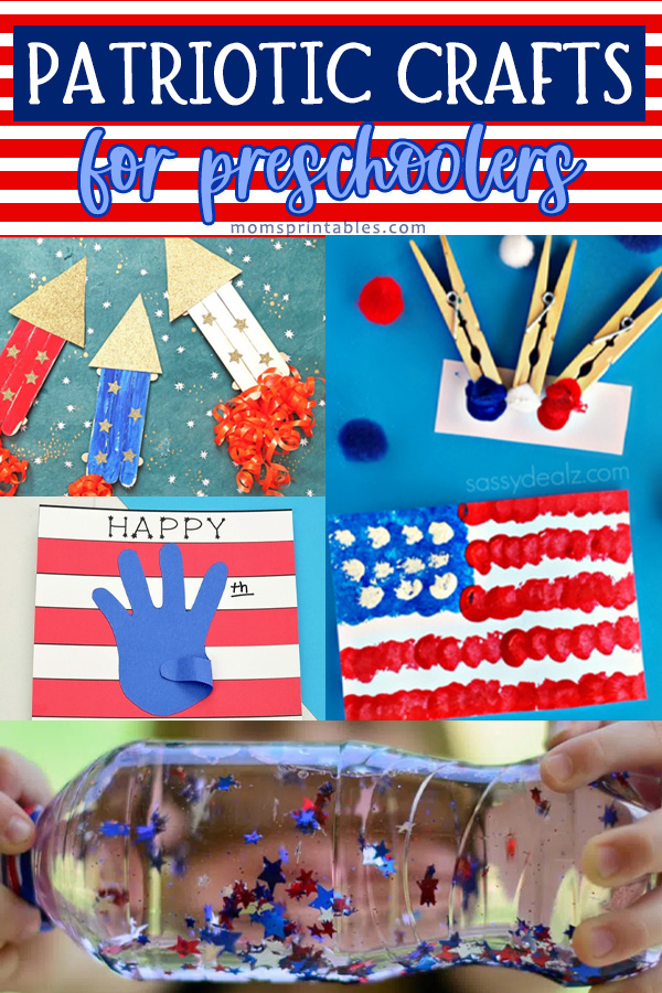 Patriotic crafts for preschoolers | patriotic crafts for kids | Patriotic preschool crafts | patriotic crafts | preschool crafts for the 4th of july