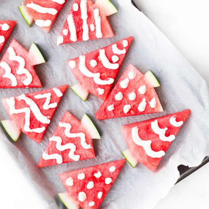 Image for Watermelon Christmas Trees