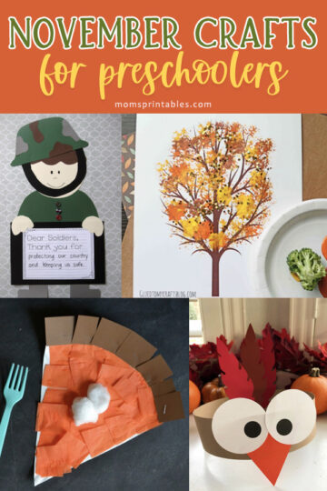 November crafts for preschoolers | November crafts for kids | November preschool crafts | November arts and crafts | crafts for November