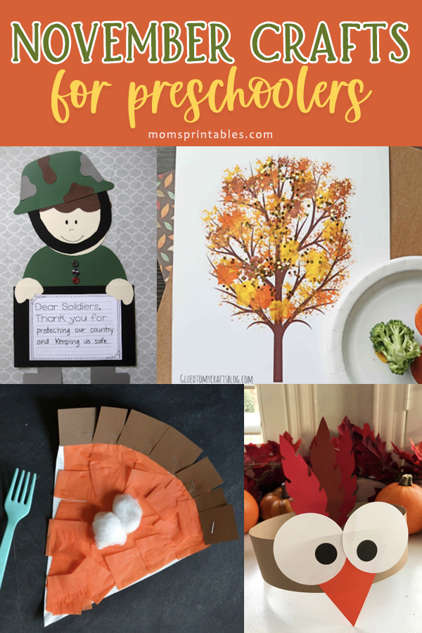 November crafts for preschoolers | November crafts for kids | November preschool crafts | November arts and crafts | crafts for November