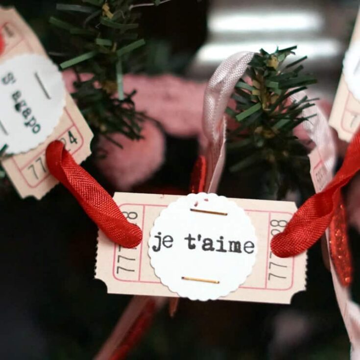 Image for Love in Any Language Ticket Garland