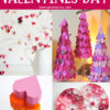 Paper Valentines Decorations | Valentines Paper Craft Projects | Paper Hearts | Valentine decorations paper heart garlands | Paper Valentines decorations DIY | 25 Paper Valentines Decorations on the Moms Printables blog!