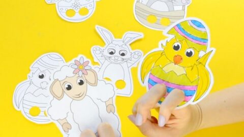 Image for Easter Finger Puppets – Easter Craft Template
