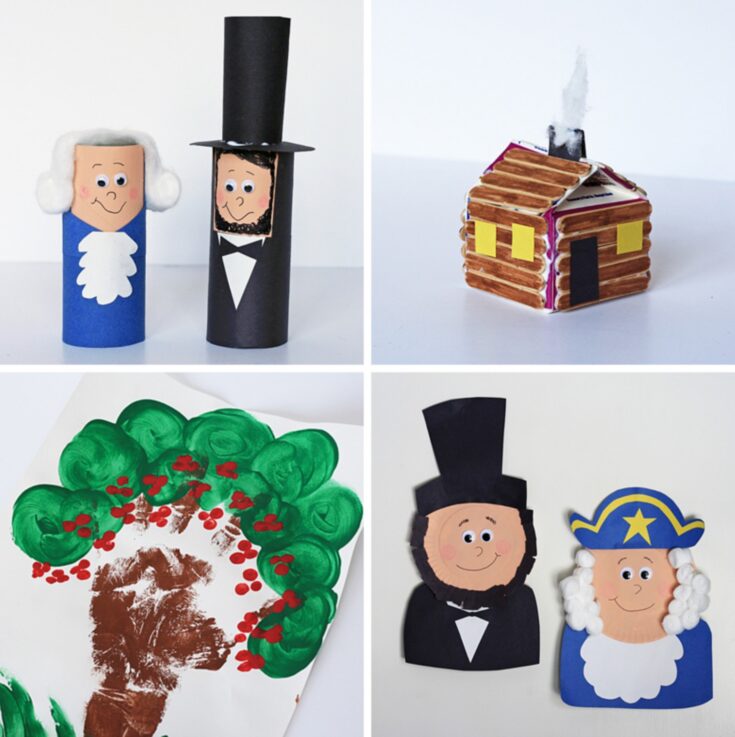 Image for 4 Presidents' Day Crafts for Kids