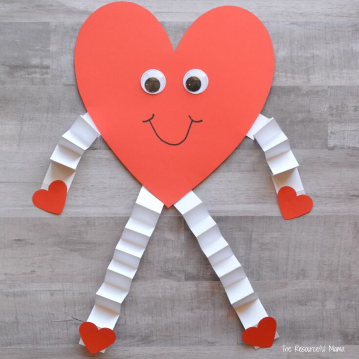 Image for Valentine’s Day Heart Craft for Kids