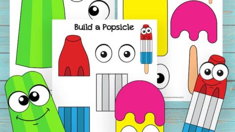 Image for Popsicle Craft - Free Printable