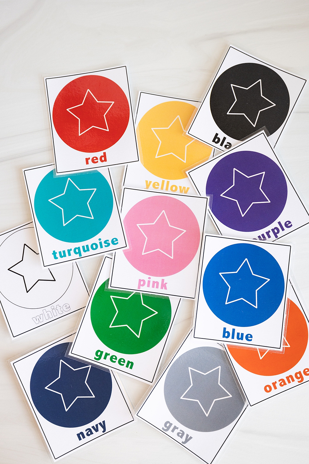 Printable Color Flashcards Mom's Printables