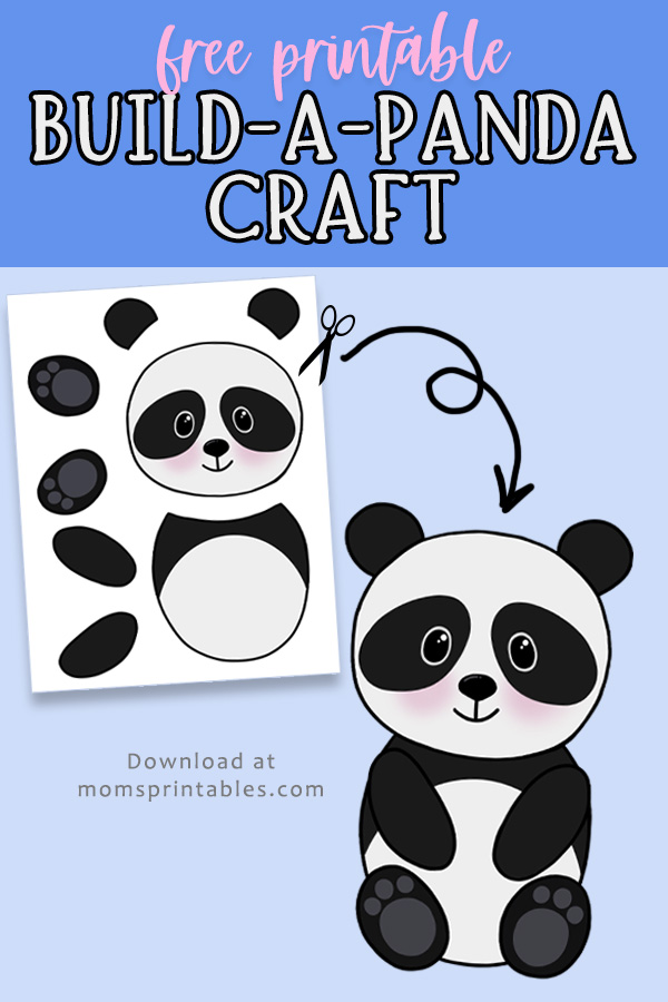 Free Printable Build a Panda Craft for Kids - Mom's Printables