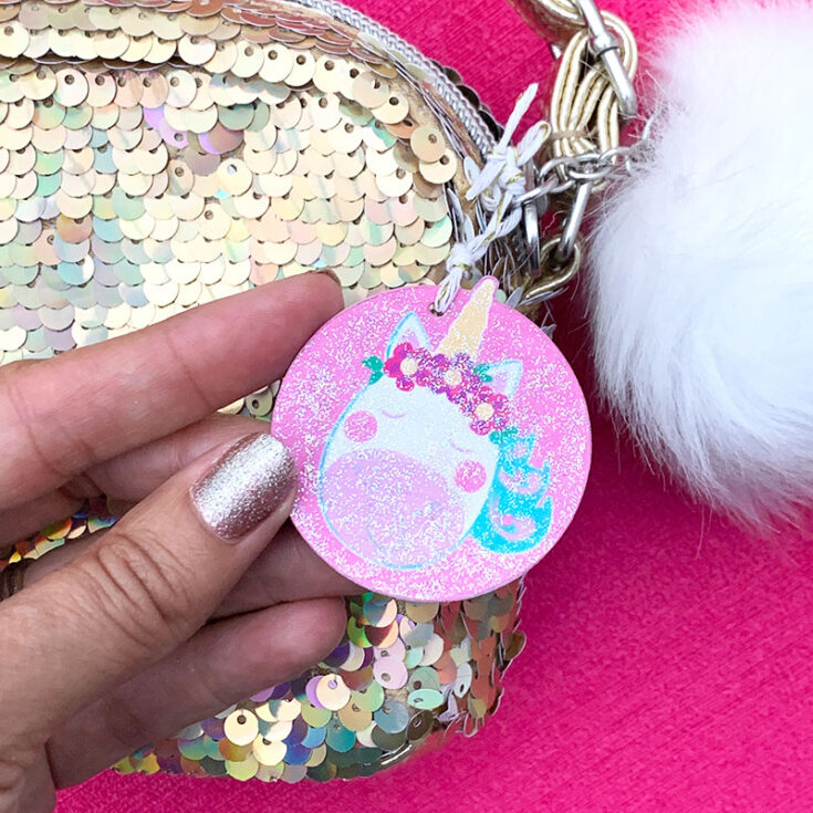 Image for DIY Unicorn Charm with Free Unicorn SVG
