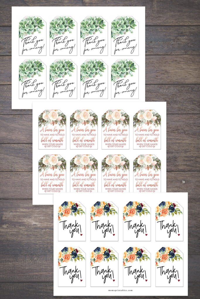 Free Printable Baby Shower Favor Tags | Baby Shower Gift Tags | Baby Shower Favor Tags Free Printable | Baby Shower Favor Thank You Tags